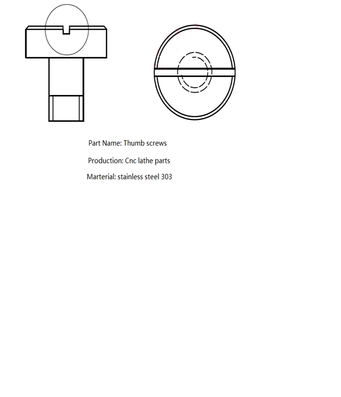 Thumb Screws/Cnc Lathe Parts