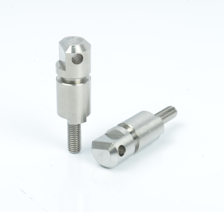 Machined parts by CNC machine tools